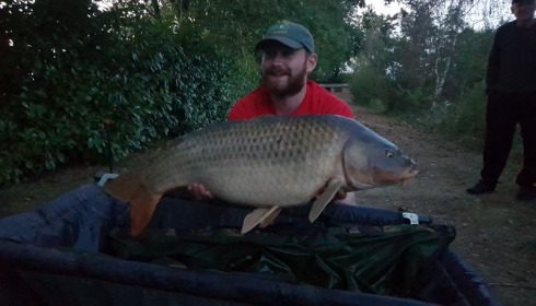 A 26 lb 8 oz carp from Lillybelle, Luke Shaw, Aug 2017