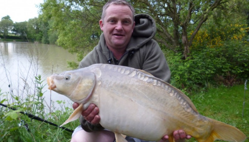 A 26 lb 5 oz carp from Lillybelle, Martin Kilby, May 2014