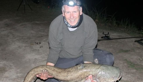 A 38 lb catfish from Lillybelle, Paul Russell, Aug 2017