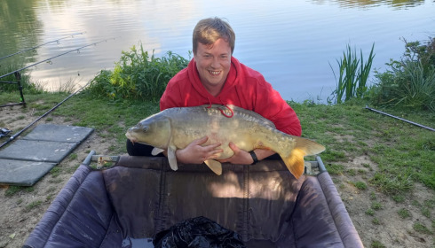 A 30 lb carp from Lillybelle, Jake Hoggans, May 2023