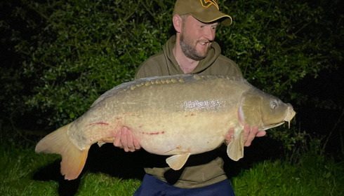 A 40 lb fish from Lillybelle, Richard Yorke, May 2023