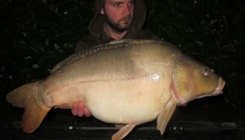 A 27 lb 6 oz carp from Lillybelle, Steve Juggins, Jul 2016