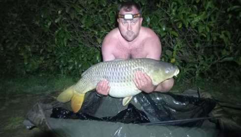 A 40 lb carp from Lillybelle, Joe Andrews, May 2023