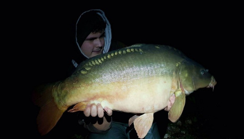 A 25 lb carp from Lillybelle, Jordan Cope, Sep 2017