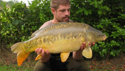 A 20 lb carp from Lillybelle, Thomas Hocking, Sep 2015