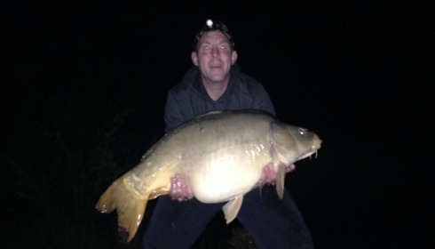 A 39 lb carp from Lillybelle, Steve Cookson, Apr 2016