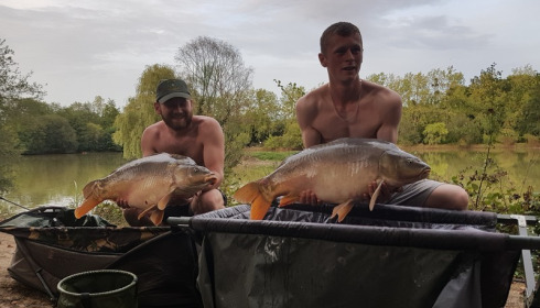 A carp from Lillybelle, Luke & Jack, Aug 2017