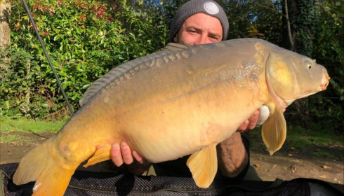 A 26 lb carp from Lillybelle, Cameron Jones, Oct 2019