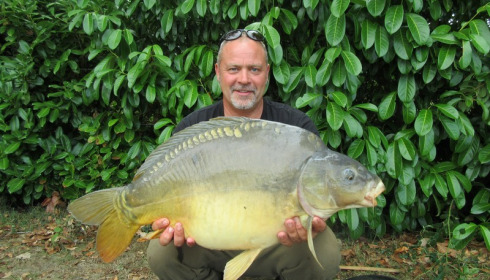 A 27 lb 4 oz carp from Lillybelle, Brian Edwards, Sep 2016