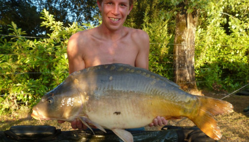 A 35 lb 2 oz carp from Lillybelle, Mark Siviter, Jul 2015