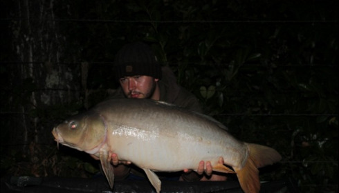 A 26 lb 3 oz carp from Lillybelle, Liam Payne, Aug 2018