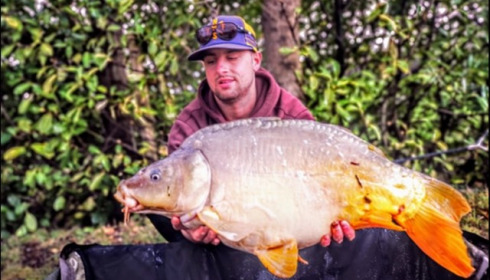 A 27 lb 5 oz carp from Lillybelle, Martin Atkinson, Apr 2019