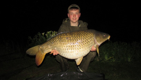 A 36 lb 7 oz carp from Lillybelle, Danny Agg, May 2015