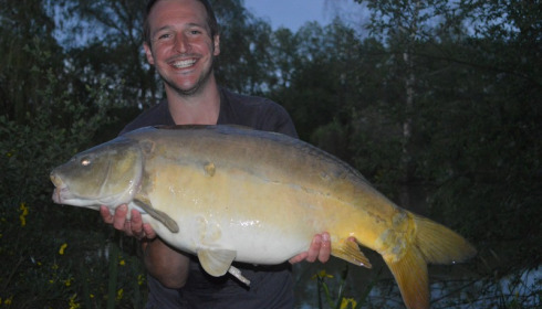 A 25 lb carp from Lillybelle, Jordan Nigrelli, May 2016