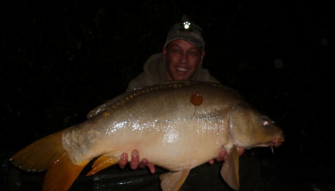 A 23 lb 2 oz carp from Lillybelle, Damien Owen, Aug 2015