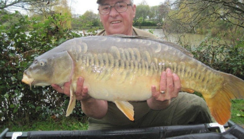 A 26 lb carp from Lillybelle, Roy Wretham, Nov 2015