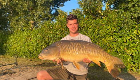 A 32 lb 6 oz carp from Lillybelle, Billy Brown, Aug 2021