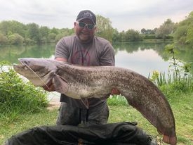 A 41 lb catfish from Lillybelle, Nick Robson, May 2022
