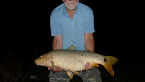 A 28 lb carp from Lillybelle, Stephen Rudman, Nov 2015