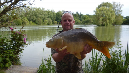 A 24 lb 5 oz carp from Lillybelle, Paul Browning, Jun 2015
