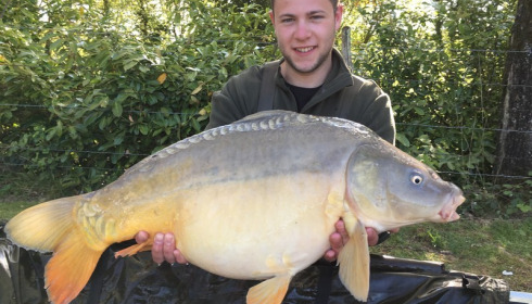 A 20 lb 6 oz carp from Lillybelle, Sam Vernon, Apr 2017