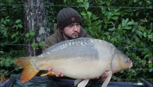 A 27 lb 5 oz carp from Lillybelle, Liam Payne, Aug 2018