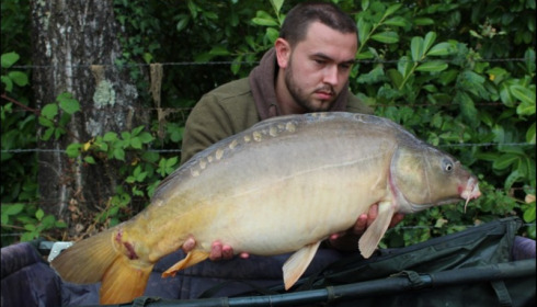 A 21 lb 4 oz carp from Lillybelle, Liam Payne, Aug 2018