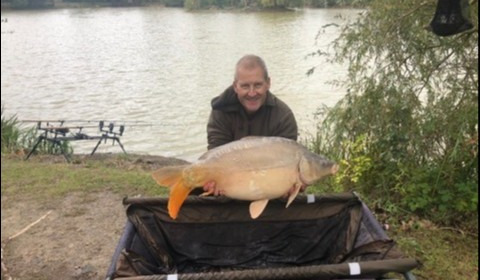 A 21 lb carp from Lillybelle, Tim Booth, Sep 2019