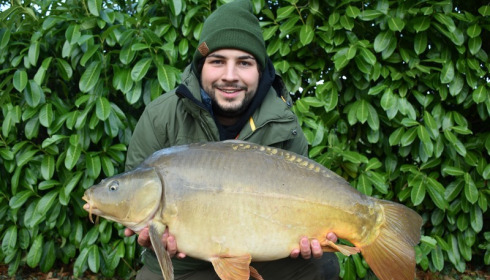 A 27 lb 12 oz carp from Lillybelle, Alex Cook, Oct 2016