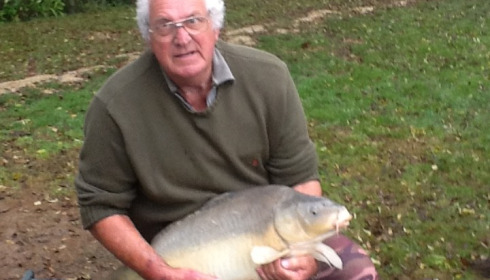 A 24 lb carp from Lillybelle, Don Sheward, Oct 2015