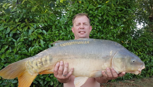 A 22 lb carp from Lillybelle, Nick Dunn, Aug 2017