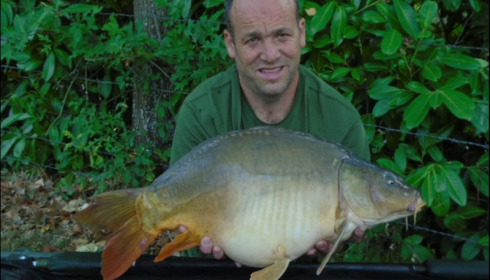 A 22 lb 12 oz carp from Lillybelle, James Mclane, Sep 2018