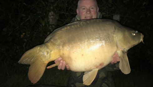 A 31 lb 12 oz carp from Lillybelle, John Burnhope, Apr 2018