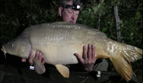 A 34 lb 7 oz carp from Lillybelle, Kevin Dunnett, Apr 2019