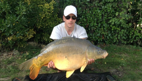 A 30 lb 6 oz carp from Lillybelle, Chris Gray, Sep 2015