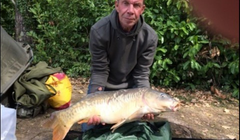 A 26 lb carp from Lillybelle, Trevor Manktelow, Sep 2019