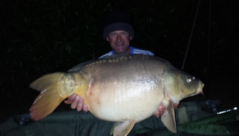 A 26 lb 10 oz carp from Lillybelle, Richard Bandy, May 2016
