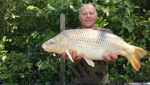 A 20 lb carp from Lillybelle, Kevin Gordon, May 2018