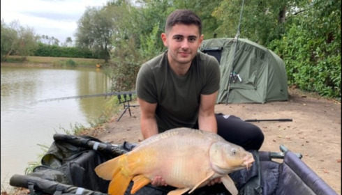 A 30 lb carp from Lillybelle, Stephen Wake, Sep 2019