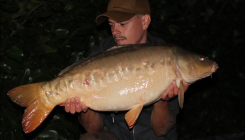 A 28 lb carp from Lillybelle, Quinton Matthews, Aug 2018