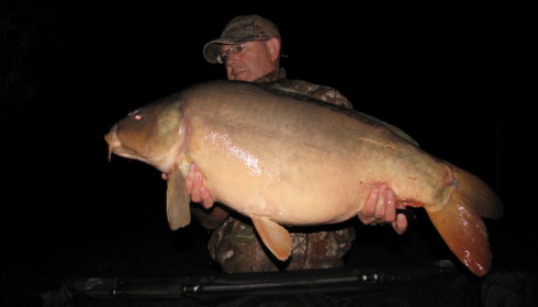 A 31 lb 2 oz carp from Lillybelle, Neil Athorn, Sep 2015