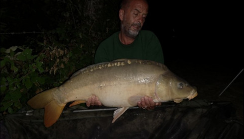 A 24 lb 12 oz carp from Lillybelle, Martin Ostler, Sep 2018