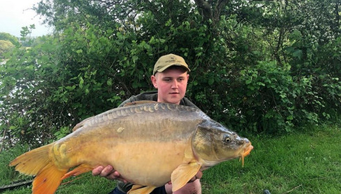 A 28 lb carp from Lillybelle, James Gordon, May 2018