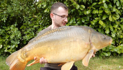 A 29 lb carp from Lillybelle, Jason Hewitt, May 2017