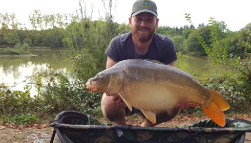 A 27 lb 2 oz carp from Lillybelle, Luke Shaw, Aug 2017