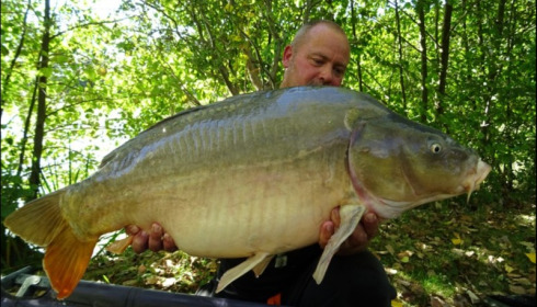A 34 lb 12 oz carp from Lillybelle, Brian Edwards, Sep 2018