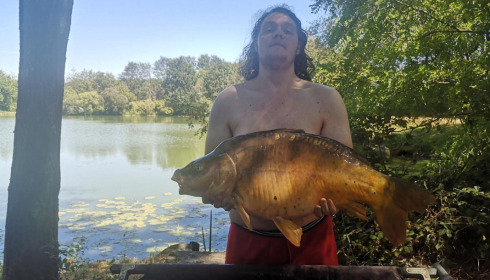 A 35 lb fish from Lillybelle, Toby May, Jul 2022