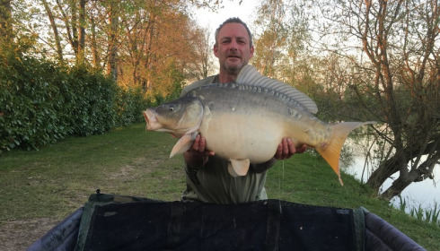 A 26 lb 15 oz carp from Lillybelle, Steve Bellis, Apr 2017
