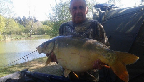 A 37 lb 8 oz carp from Lillybelle, Paul Jordan, Apr 2017
