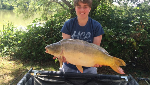 A 20 lb 8 oz carp from Lillybelle, Danny Kennedy, Jul 2015